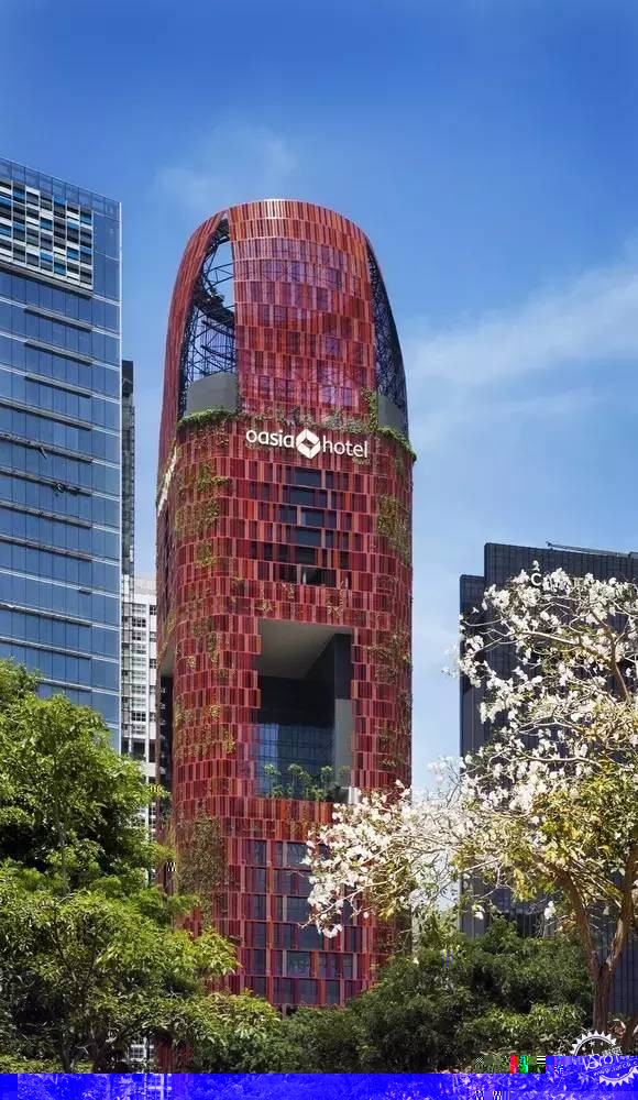 新加坡的生态建築專業戶，又建了一個長滿綠植的酒店第8張圖片